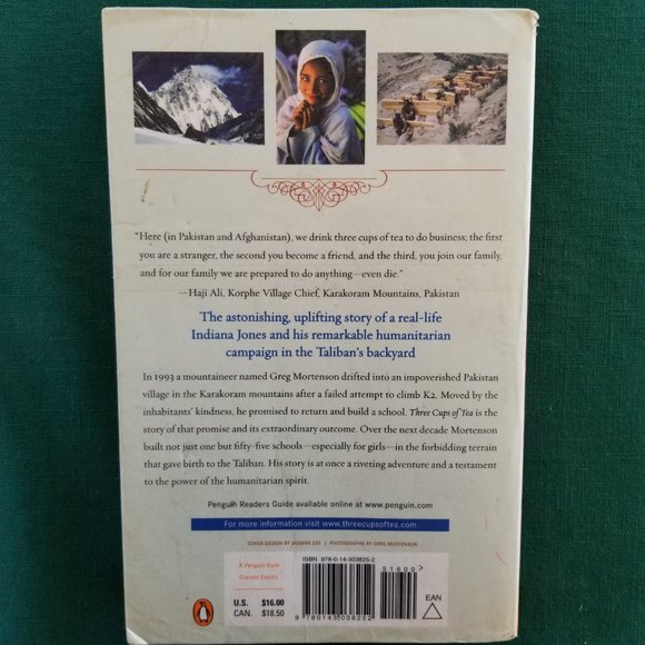 Three Cups of Tea: One Man's Mission to Promote Peace... One School at a Time - Picture 2 of 6